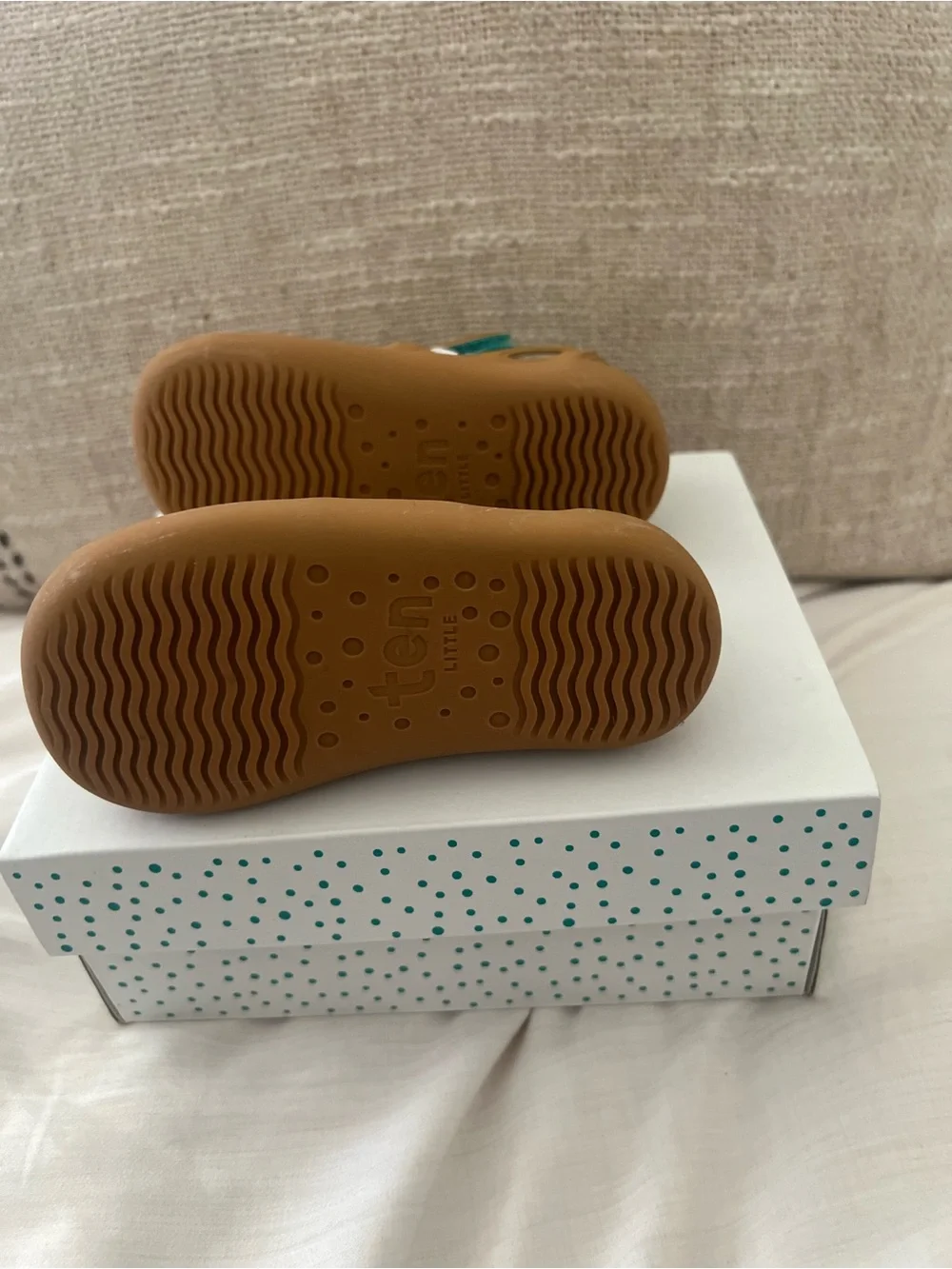 Toddler Closed-Toe Walker Sandals in Tan